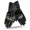 SHIMA STR-2 BLACK kožené rukavice na motorku