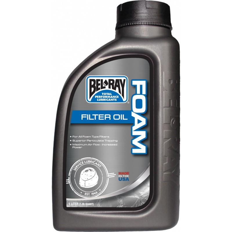 BEL-RAY Foam Filter Oil 1L impregnačný olej pre penové vzduchové filtre