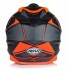NAXA CO3/K ENDURO ATV prilba s 3D clonou a štítom - matná čierno oranžová