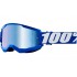 100 PERCENT STRATA 2 BLUE - MIRROR BLUE LENS motokrosové okuliare