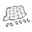 Batožinová sieťka - pavúk, 6x plastové háky, čierny