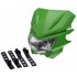 Enduro predná maska so svetlom H4, zelená KAWASAKI