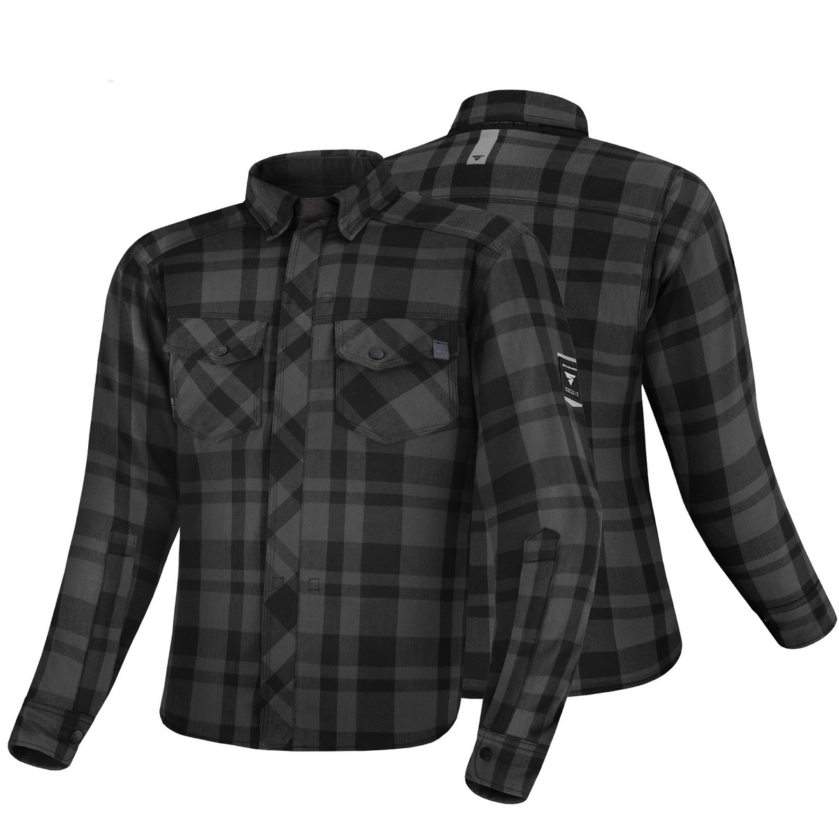 SHIMA RENEGADE 2.0 BLACK pánska kevlarová košeľa, 3XL