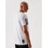 DAKAR 0122 pánske biele tričko