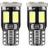 LED žiarovky CANBUS 6SMD-2 5730 T10 (W5W) White